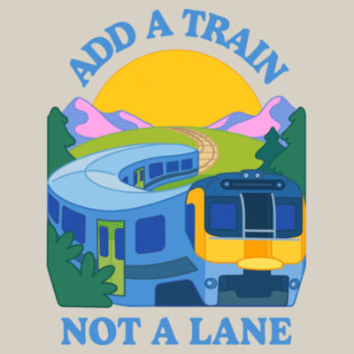 Add a train utopia - AS Colour Mens Box Hood Design
