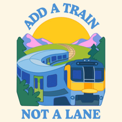 Add a train utopia - AS Colour Parcel Tote Design