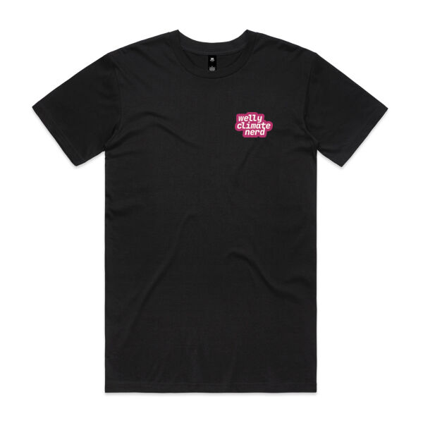 Black Compact Logo Tee – Unisex Thumbnail