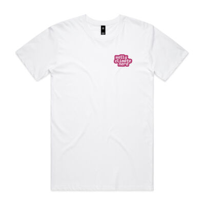 White Compact Logo Tee – Unisex Thumbnail