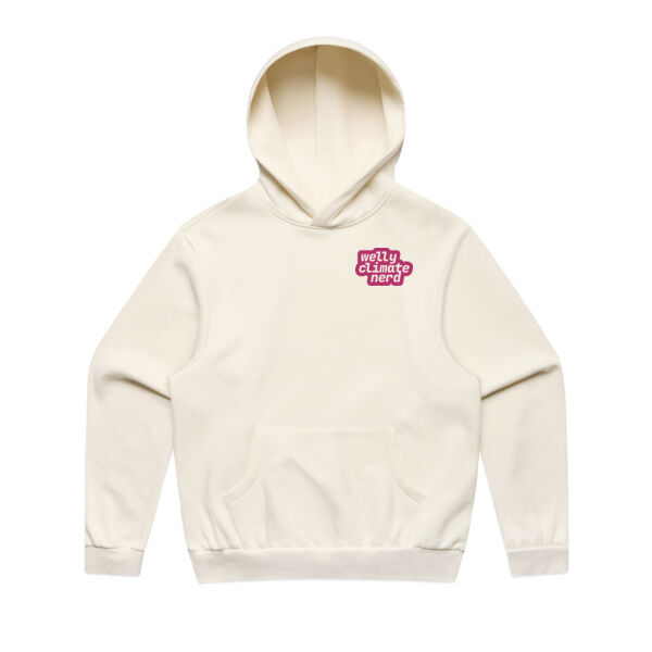 Cream Compact Logo Hoodie – Unisex Thumbnail