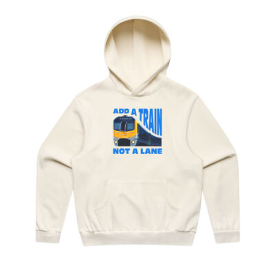 Add a train, not a lane - AS Colour Mens Box Hood Thumbnail