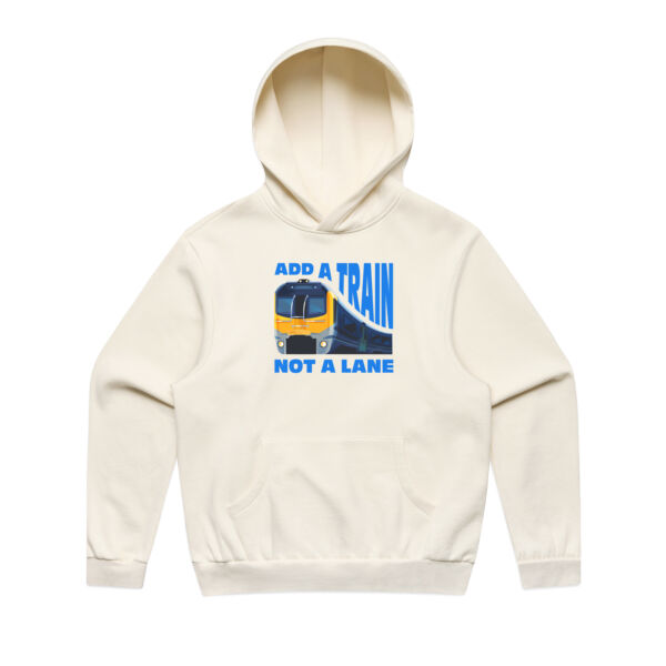 Add a train, not a lane - AS Colour Mens Box Hood Thumbnail