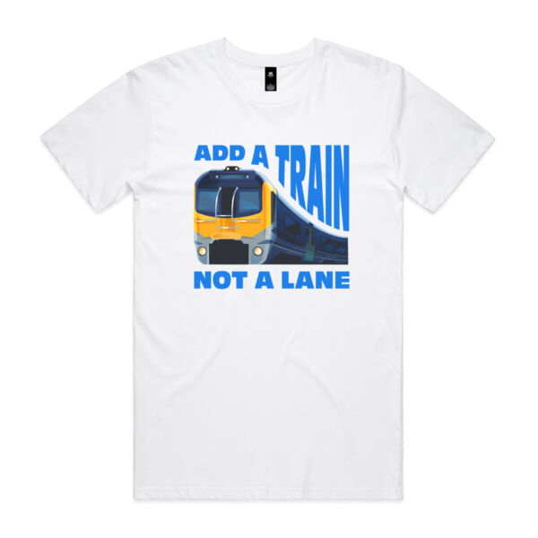 Add a train, not a lane - AS Colour Mens Staple Tee Thumbnail