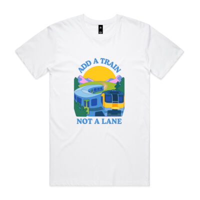Add a train utopia - AS Colour Mens Staple Tee Thumbnail