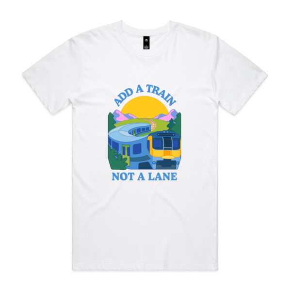 Add a train utopia - AS Colour Mens Staple Tee Thumbnail