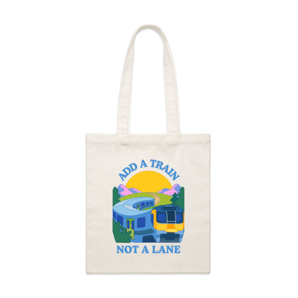 Add a train utopia - AS Colour Parcel Tote Thumbnail