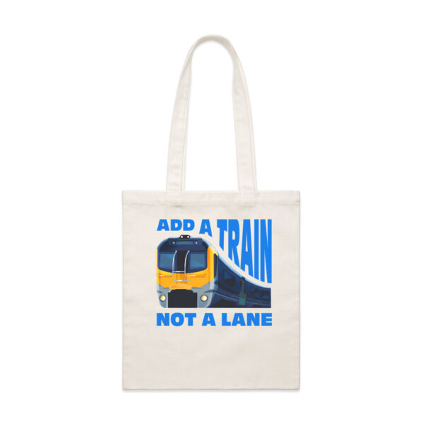 Add a train, not a lane - AS Colour Parcel Tote Thumbnail
